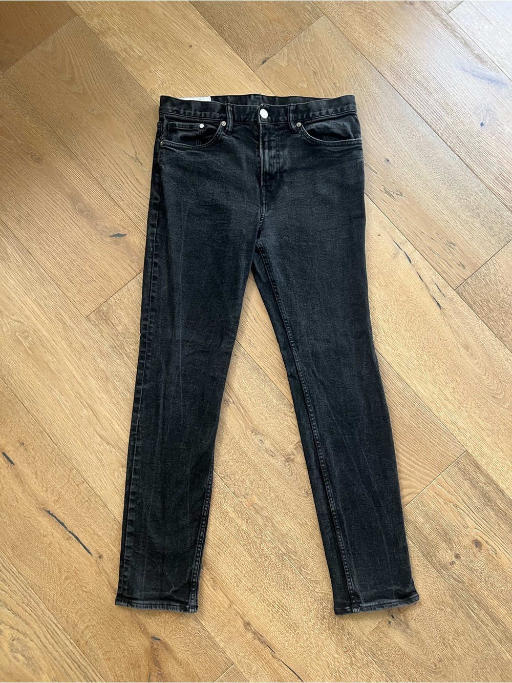 H&M Men’s Black Slim Fit Jeans Size 33x32